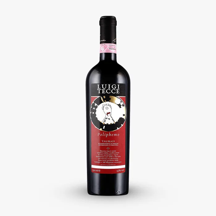 Vino rosso Poliphemo Taurasi docg Luigi Tecce | Taurasidocg.com