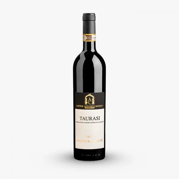 Vino rosso Taurasi DOCG Macchia dei Goti Cantine Antonio Caggiano | Taurasidocg.com