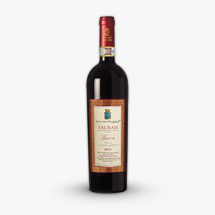Vino rosso Vigna Cinque Terre Taurasi riserva DOCG 2012 Salvatore Molettieri