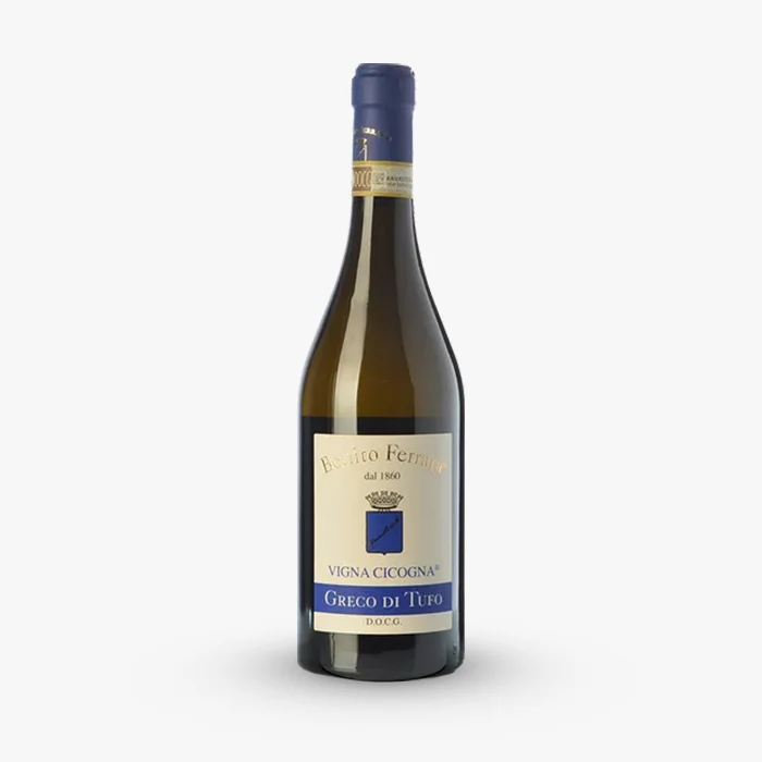 vino bianco Greco Tufo docg Vigna Cicogna Benito Ferrara | Taurasidocg.com