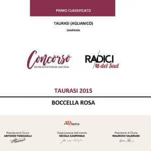 Premio cantina Boccella Rosa - Vini del sud Italia