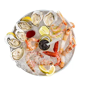 Wine pairings with seafood