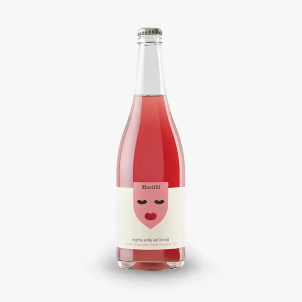 Beneventano Aglianico IGT rosato frizzante Regina Sofia sui lieviti Cantine Mustilli - Taurasidocg.com