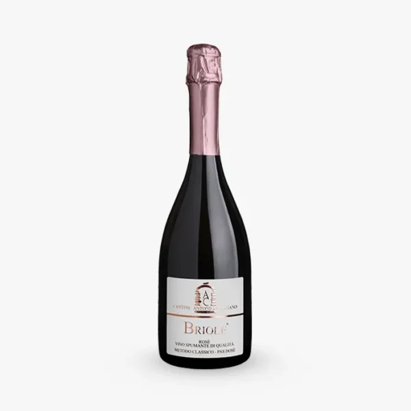 Vino Spumante di Qualita Rose Briole Metodo Classico Pas Dose Antonio Caggiano | Taurasidocg.com