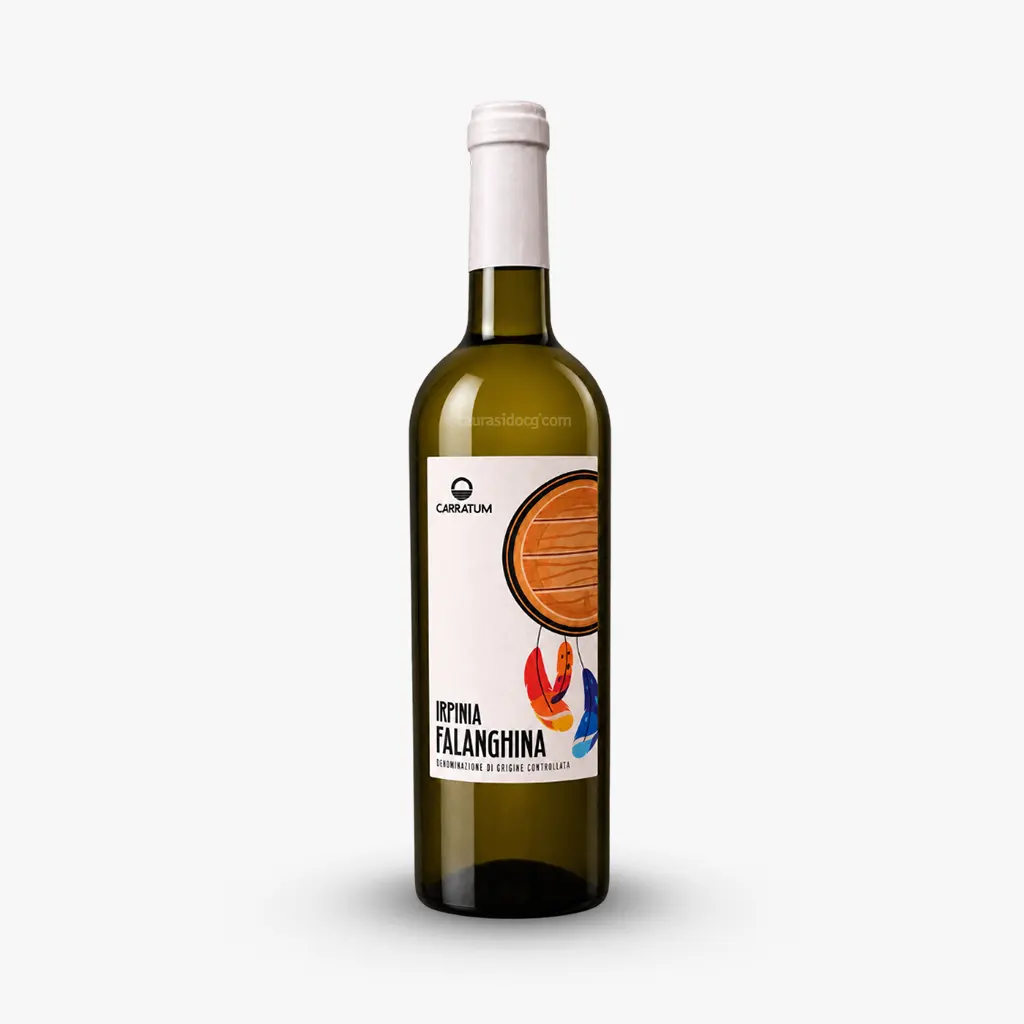 Vino bianco Irpinia Falanghina DOC Carratum Gaetano De Simone Azienda Agricola Taurasi Irpinia Falanghina DOC – Carratum - immagine 1